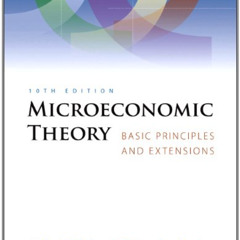 FREE PDF 💗 Microeconomic Theory: Basic Principles and Extensions by  Walter Nicholso