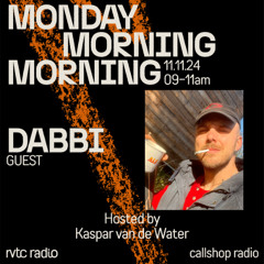 RVTC´s Monday Morning Morning w/ Dabbi & Kaspar van de Water 11.11.24