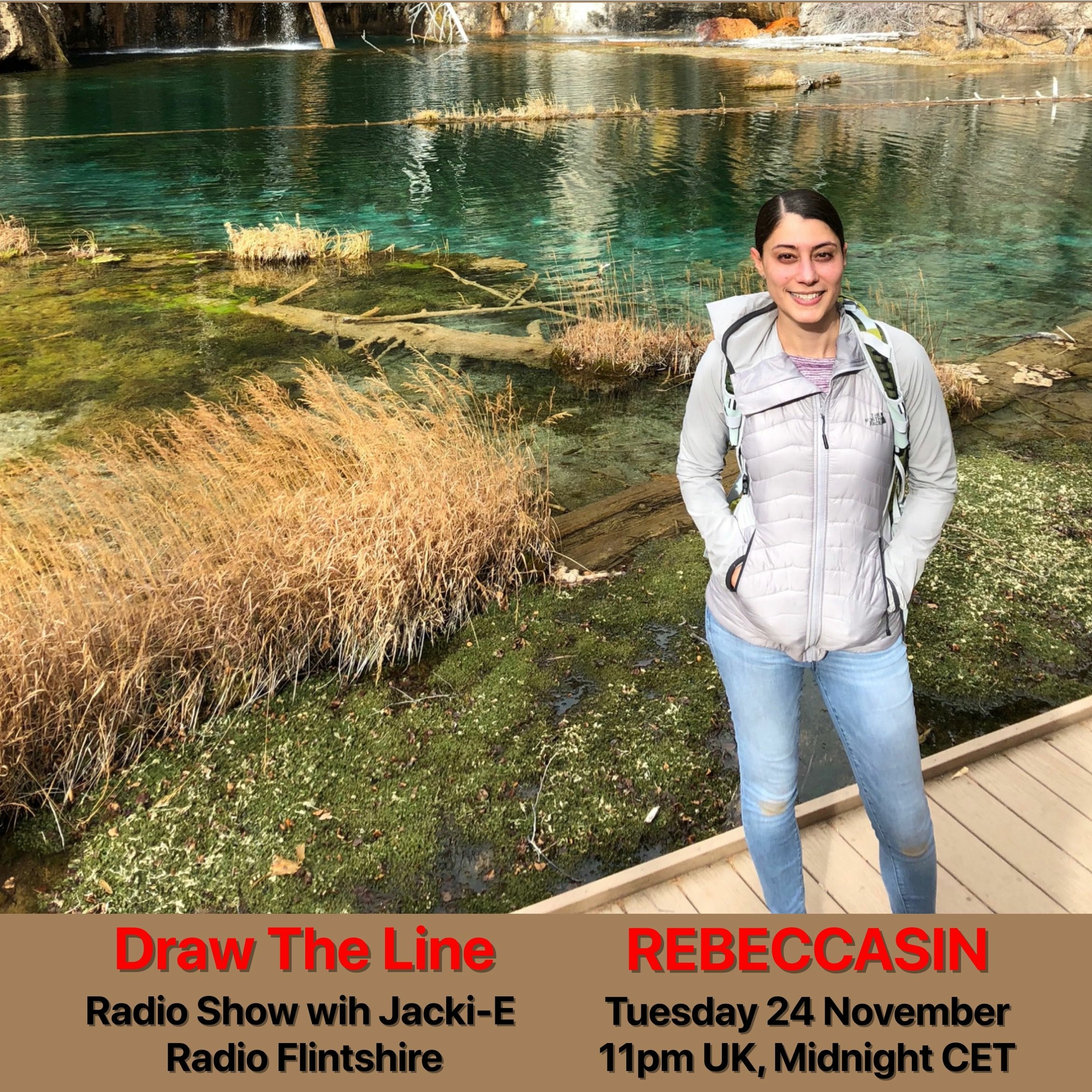 Jacki-E and Draw The Line Radio Show