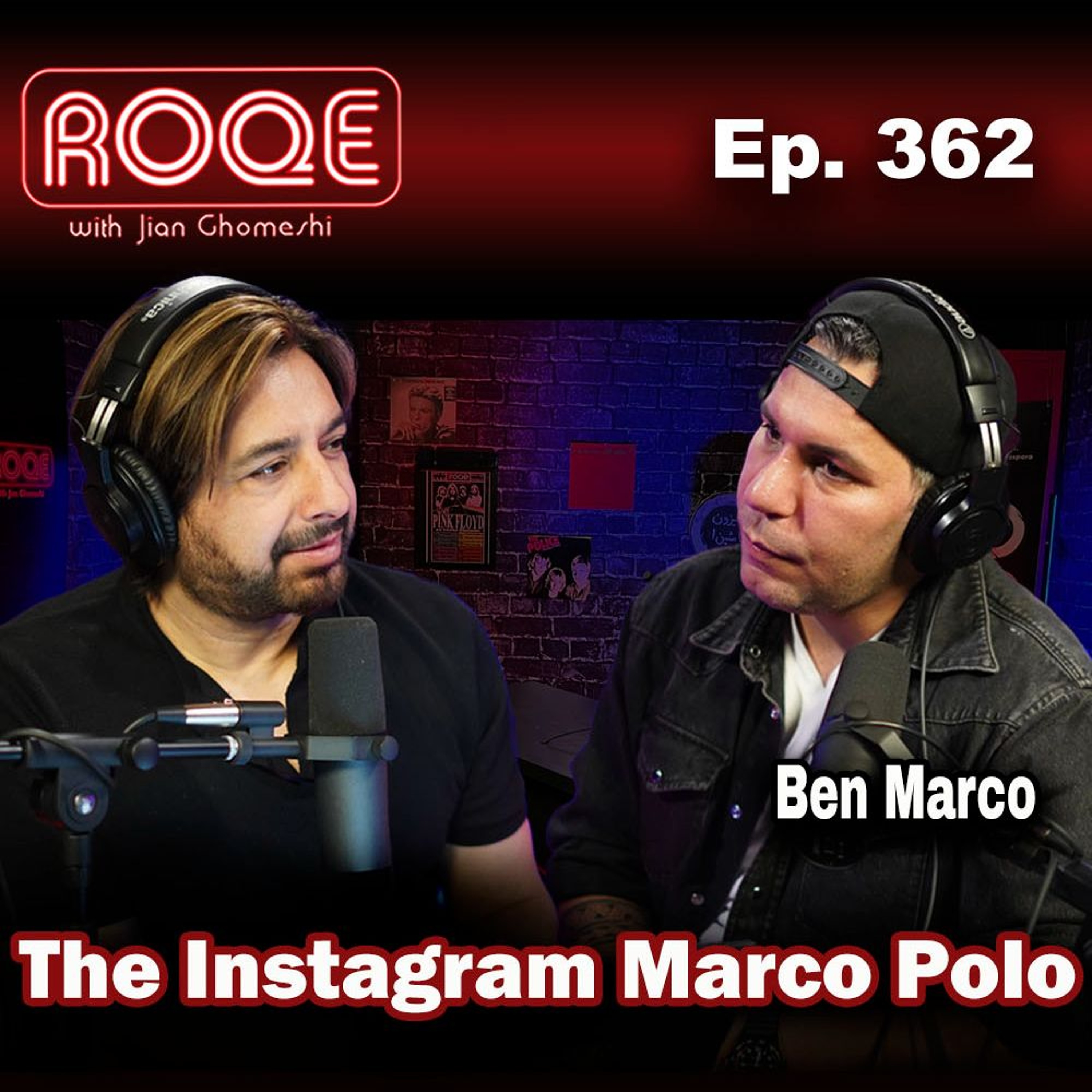 Roqe Ep. 362 - "The Instagram Marco Polo" - Ben Marco episode artwork