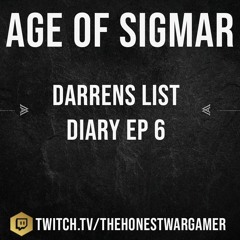 Darrens list diary: Episode 6