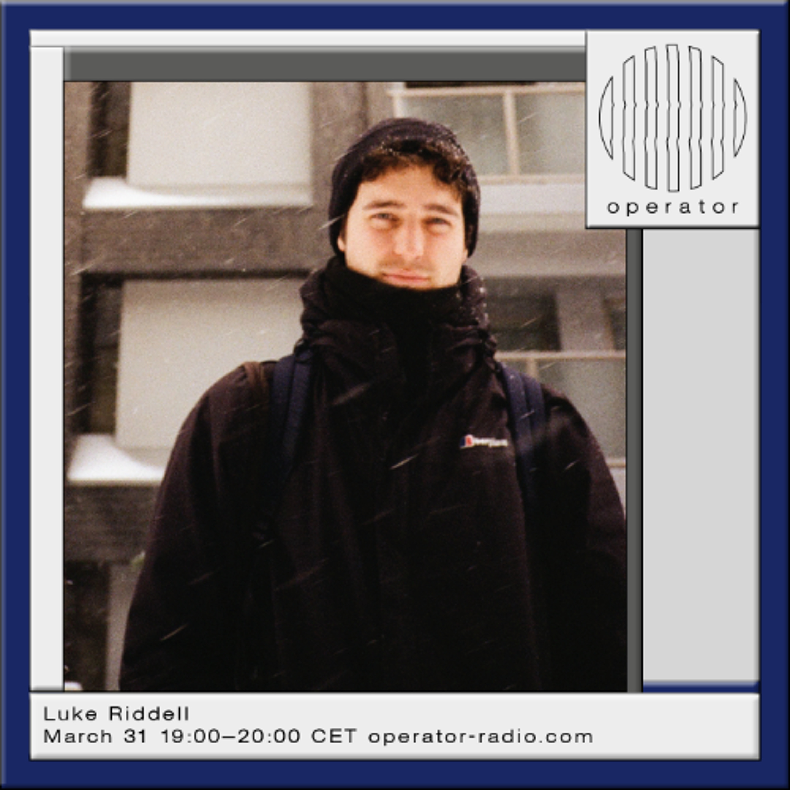 Luke Riddell - 31st March 2026 episode artwork