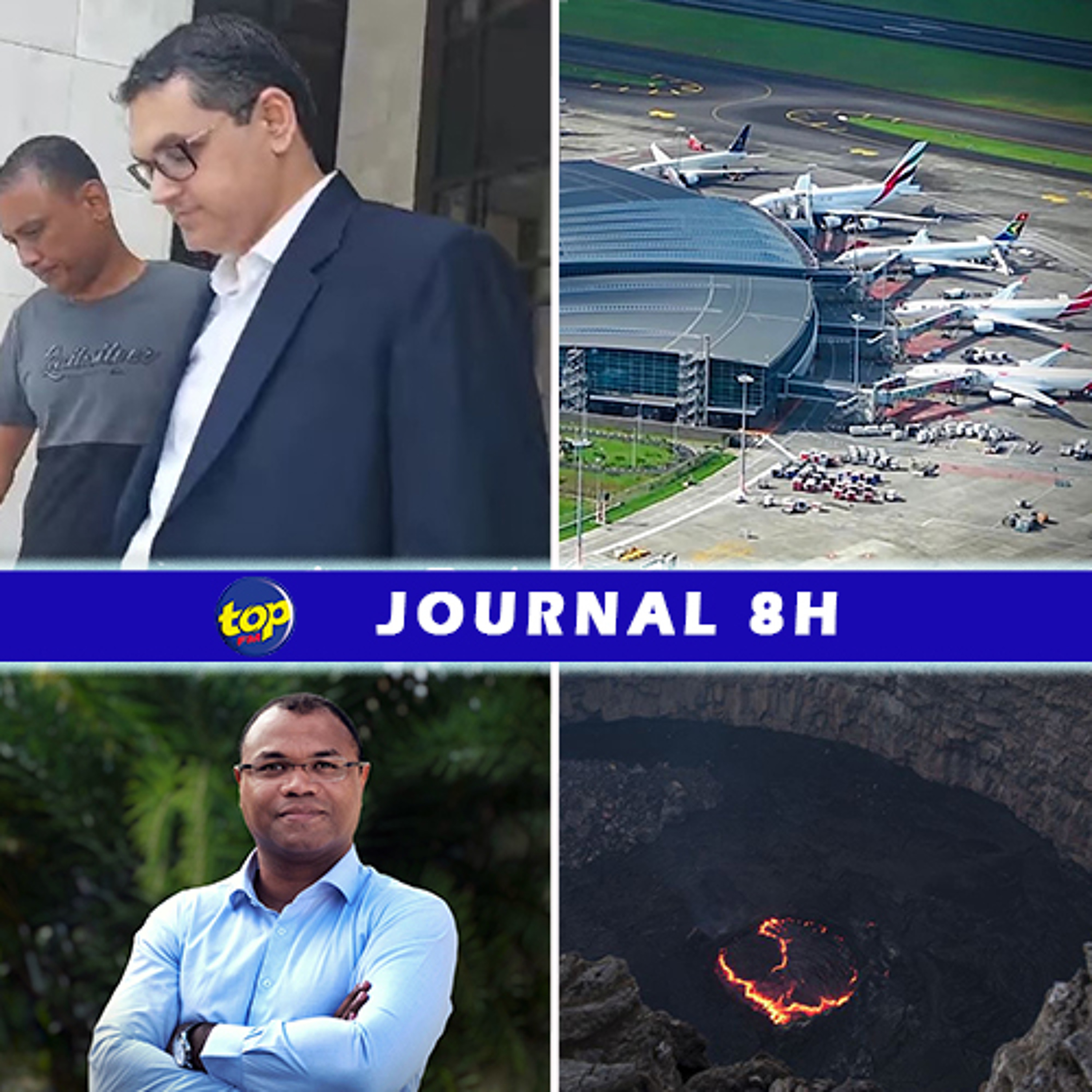 Le journal de 8H de ce dimanche 5 janvier 2025