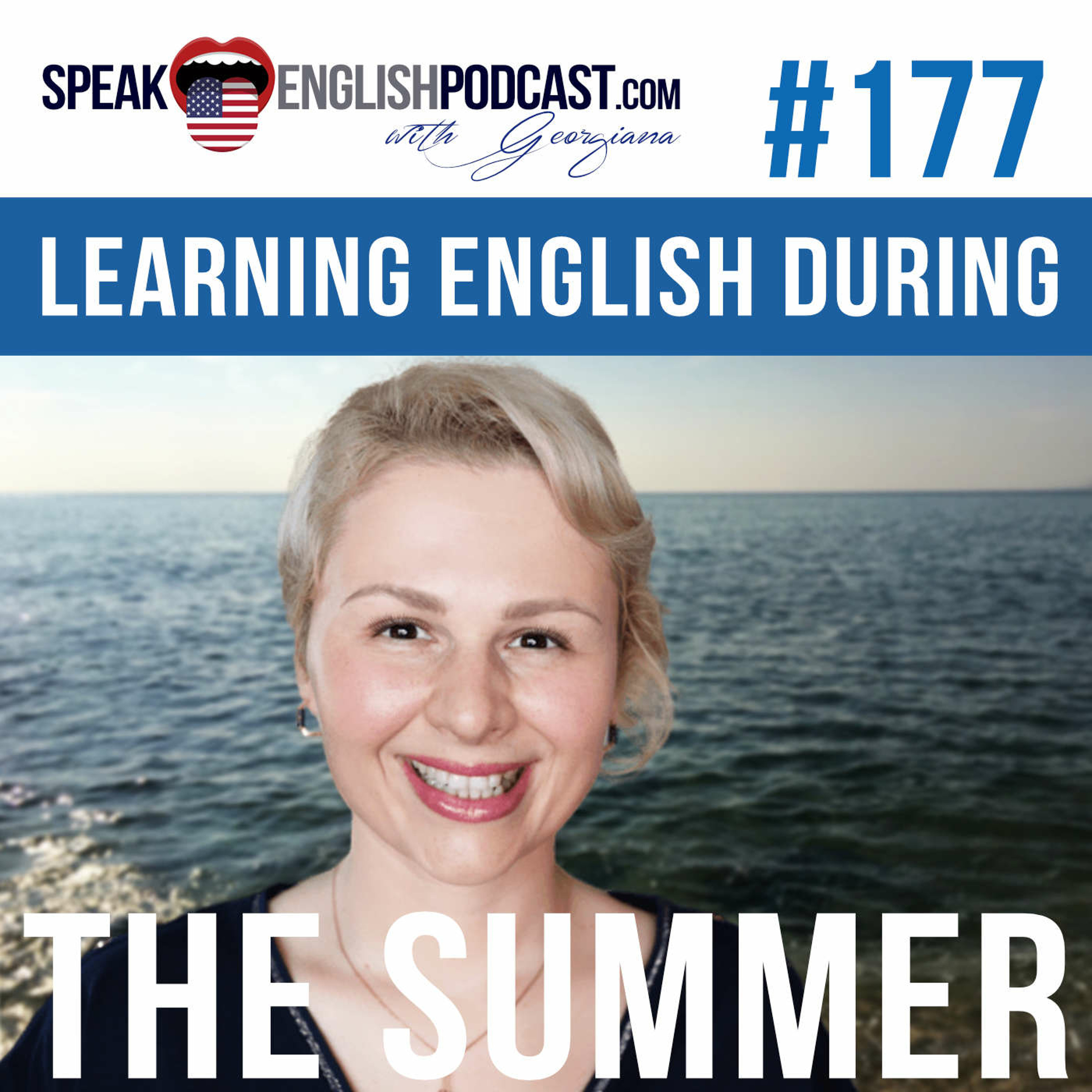 #177 Learning English during the summer vacation episode artwork