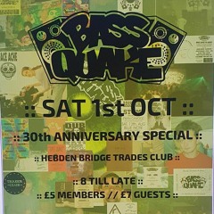 Disco Super Noodles "Bassquake 30th Hebden Bridge Trades Club " 1/10/2022 (Not live)