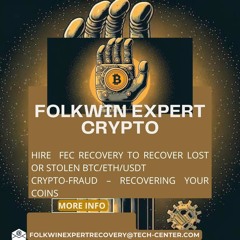 TRUSTED CRYPTO RECOVERY SERVICE EVER Hire FOLKWIN EXPERT RECOVERY.