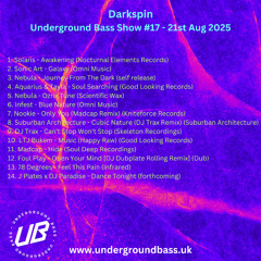 Underground Bass Show #17 Drum & Bass - 21st Aug 2025