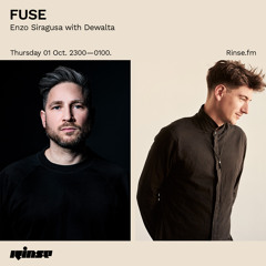 FUSE with Enzo Siragusa & Dewalta - 01 October 2020