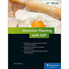 [Download] EPUB 💙 Materials Planning with SAP ERP (SAP MRP) (SAP PRESS) by  Uwe Goeh