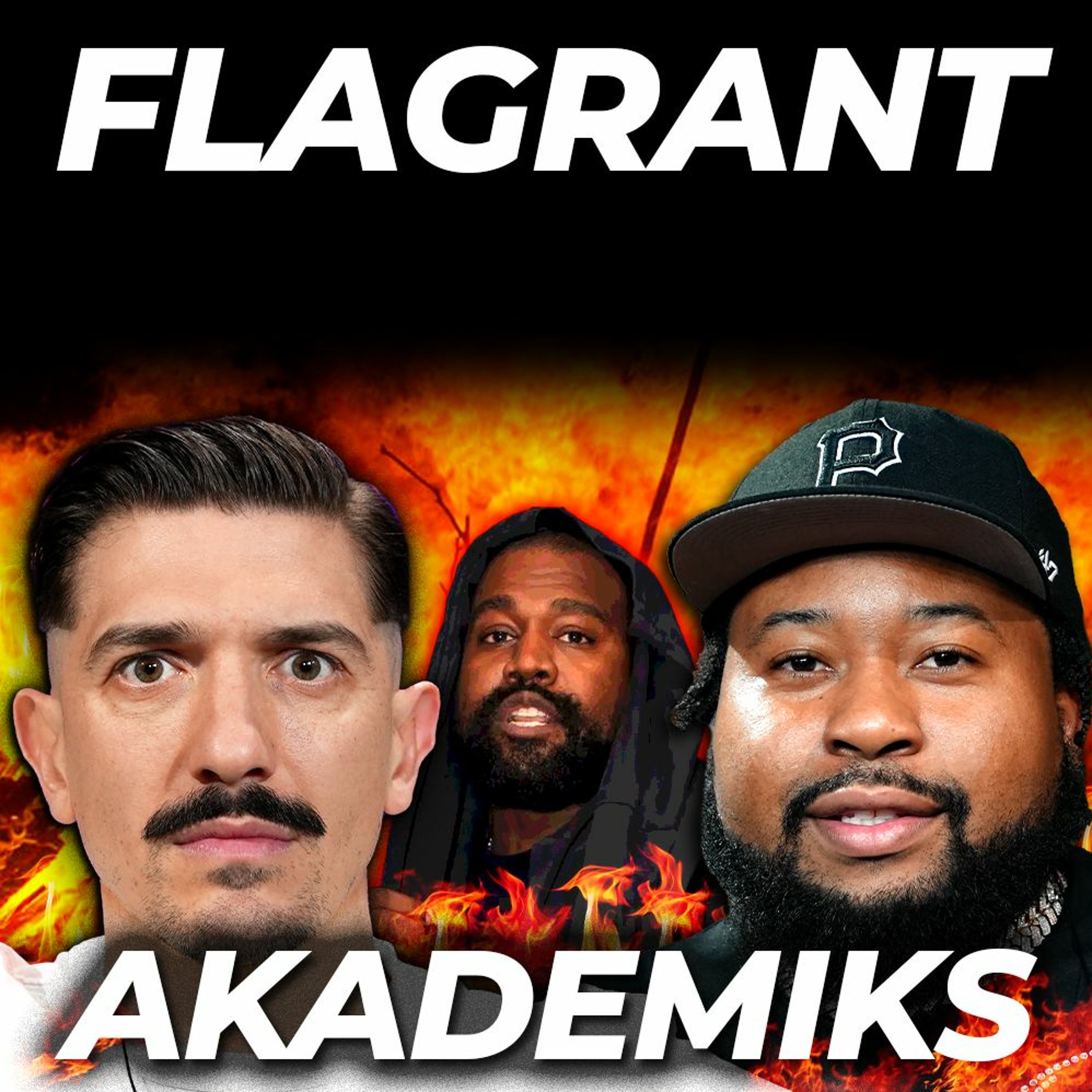 cover of episode DJ Akademiks on Kanye’s Comeback, Diddy vs 50 Cent Exposed, & Adam 22 Wife Sharing Reaction