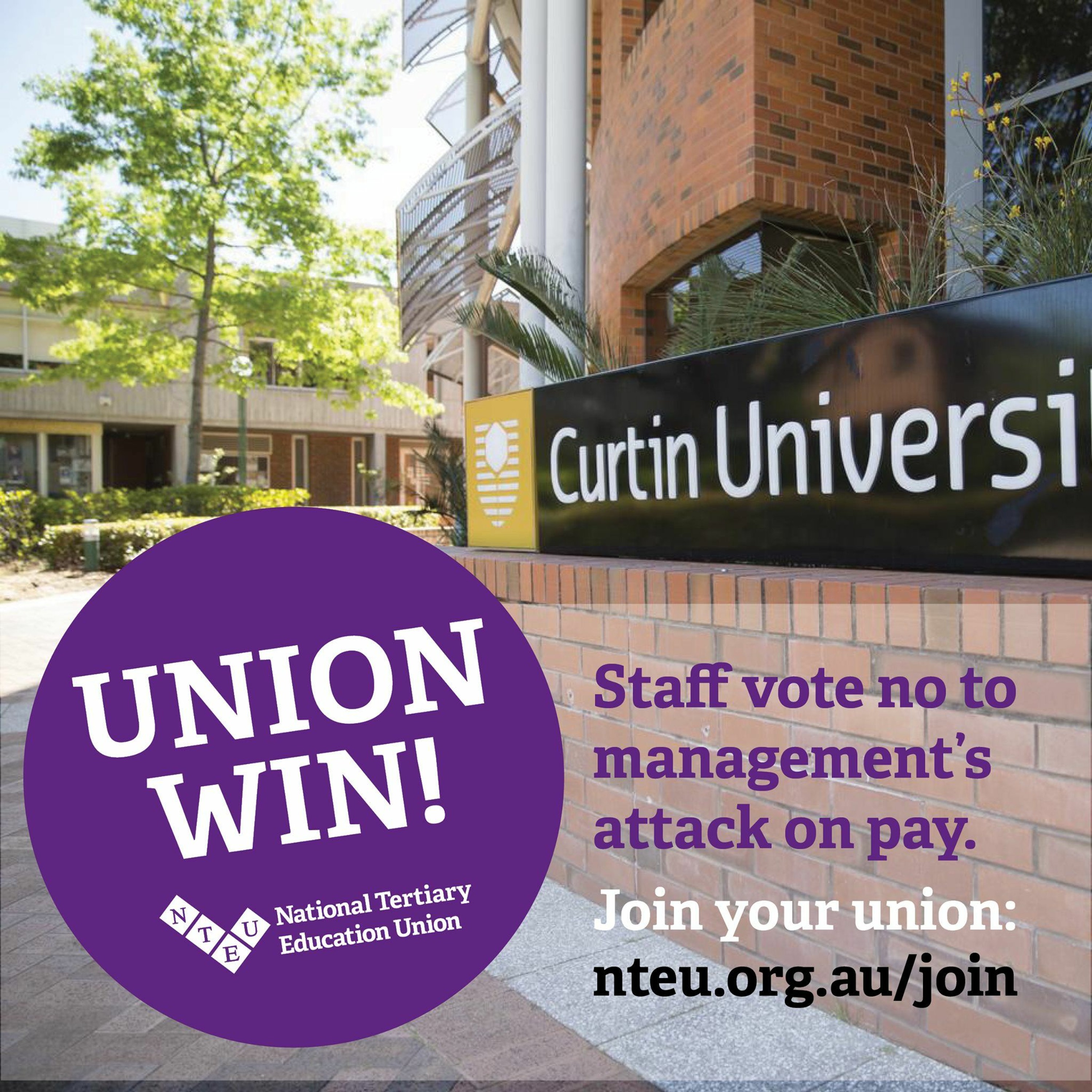 Curtin University Industrial Action: Francis Russel