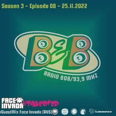 Bubanj&Bass Radio S3E08 25-11-2022 Radio808.com/Radio Roža #guestmix Face Invada(AUS)