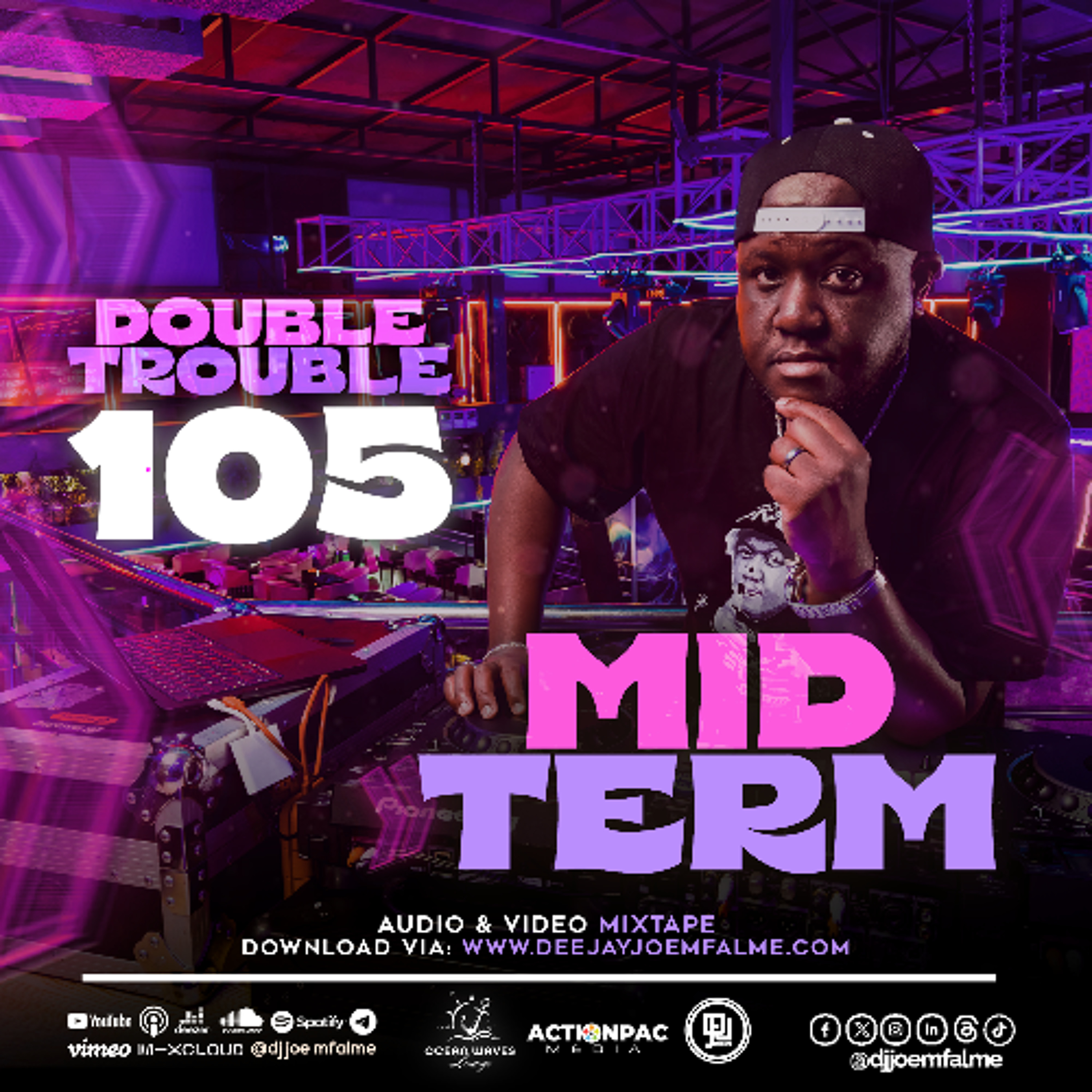 The Double Trouble Mixxtape 2025 Volume 105 Mid Term Edition episode artwork