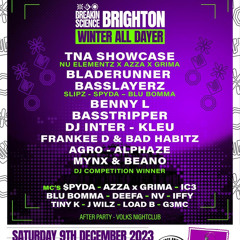 STERYX - BREAKIN SCIENCE WINTER ALL DAYER DJ COMPETITION ENTRY