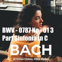 Johann Sebastian BACH - BWV - 0787 No - 01 3 - Part Sinfonia In C