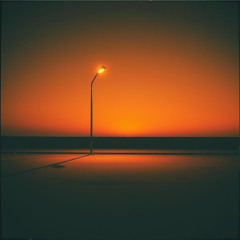 Beneath the Orange Sky
