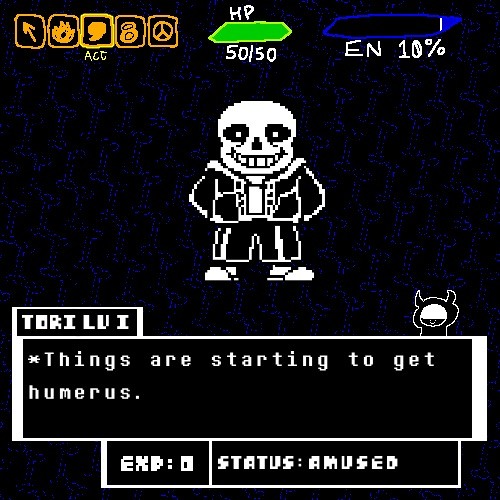 MEGALOVANIA ~ the part where sans fights you.