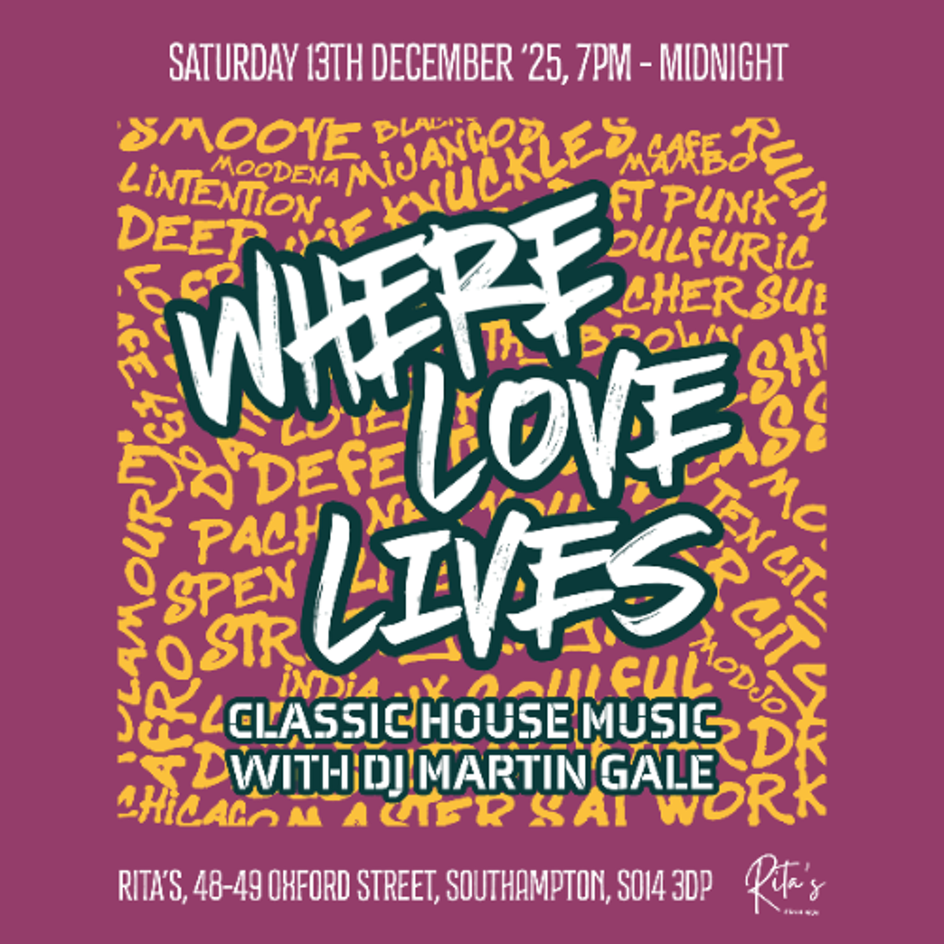 Just Martin - my life in soulful house music.