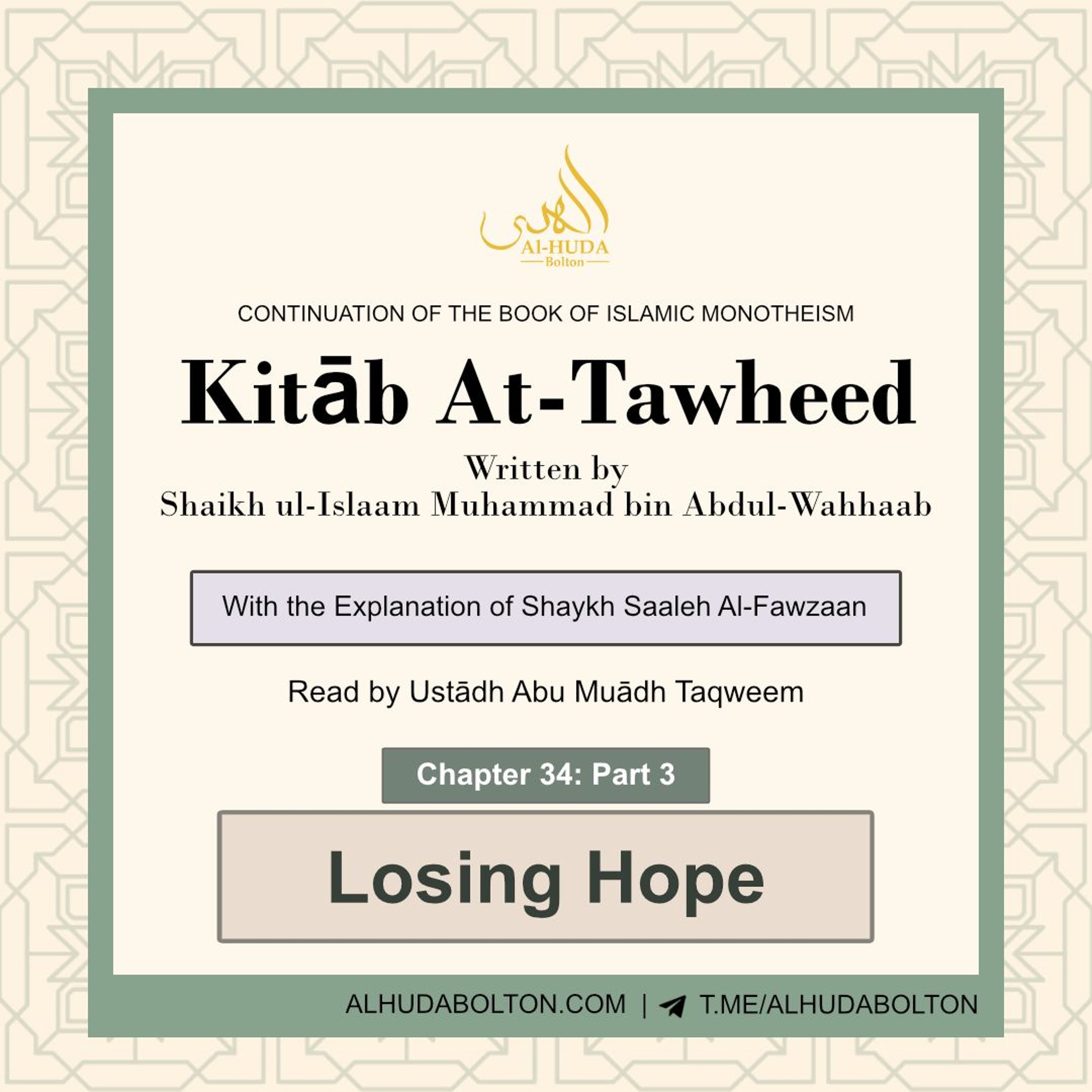 Chapter 34: Losing Hope (Pt 3)
