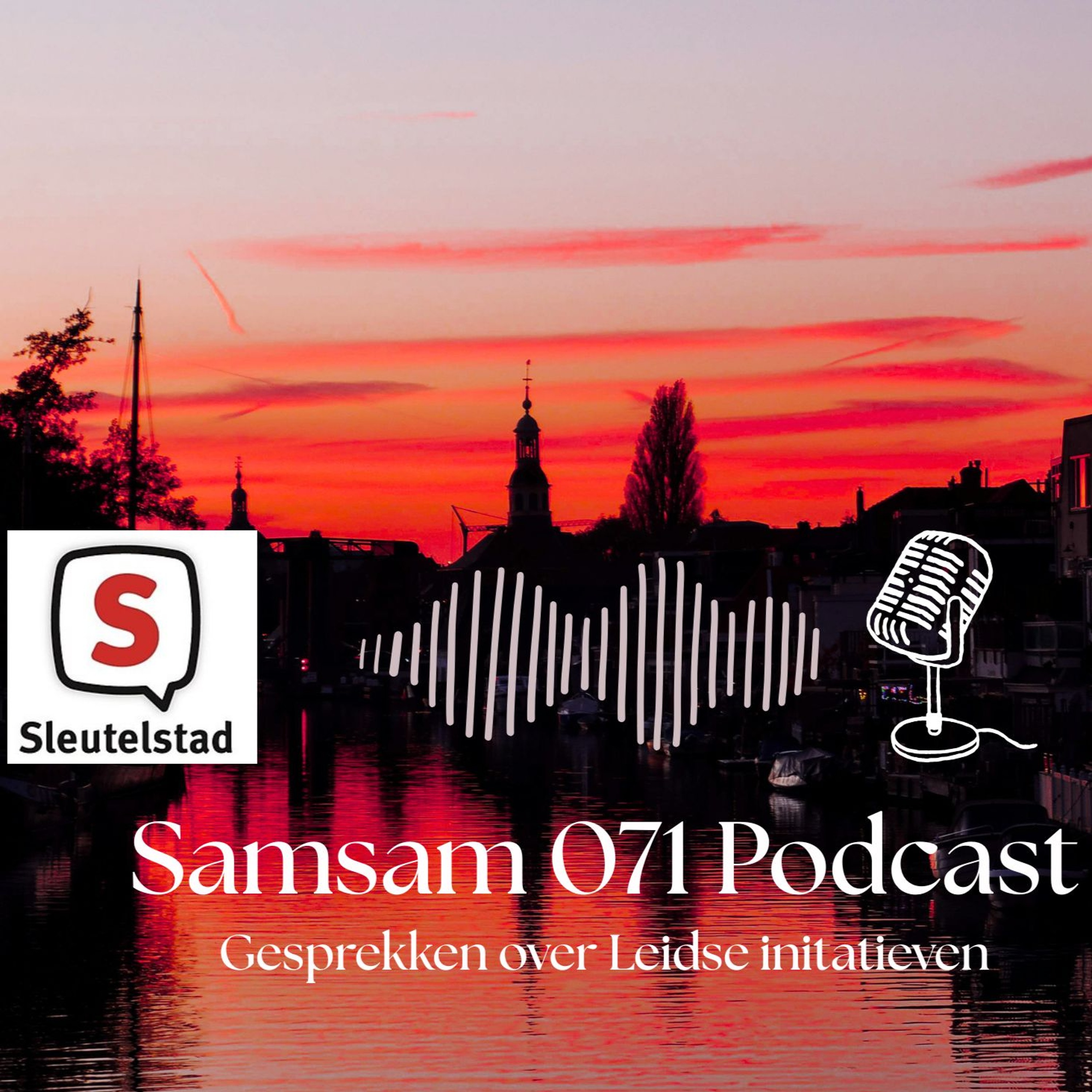 Podcast Samsam 071 - Gijsbert van Es van Stadslab Leiden episode artwork