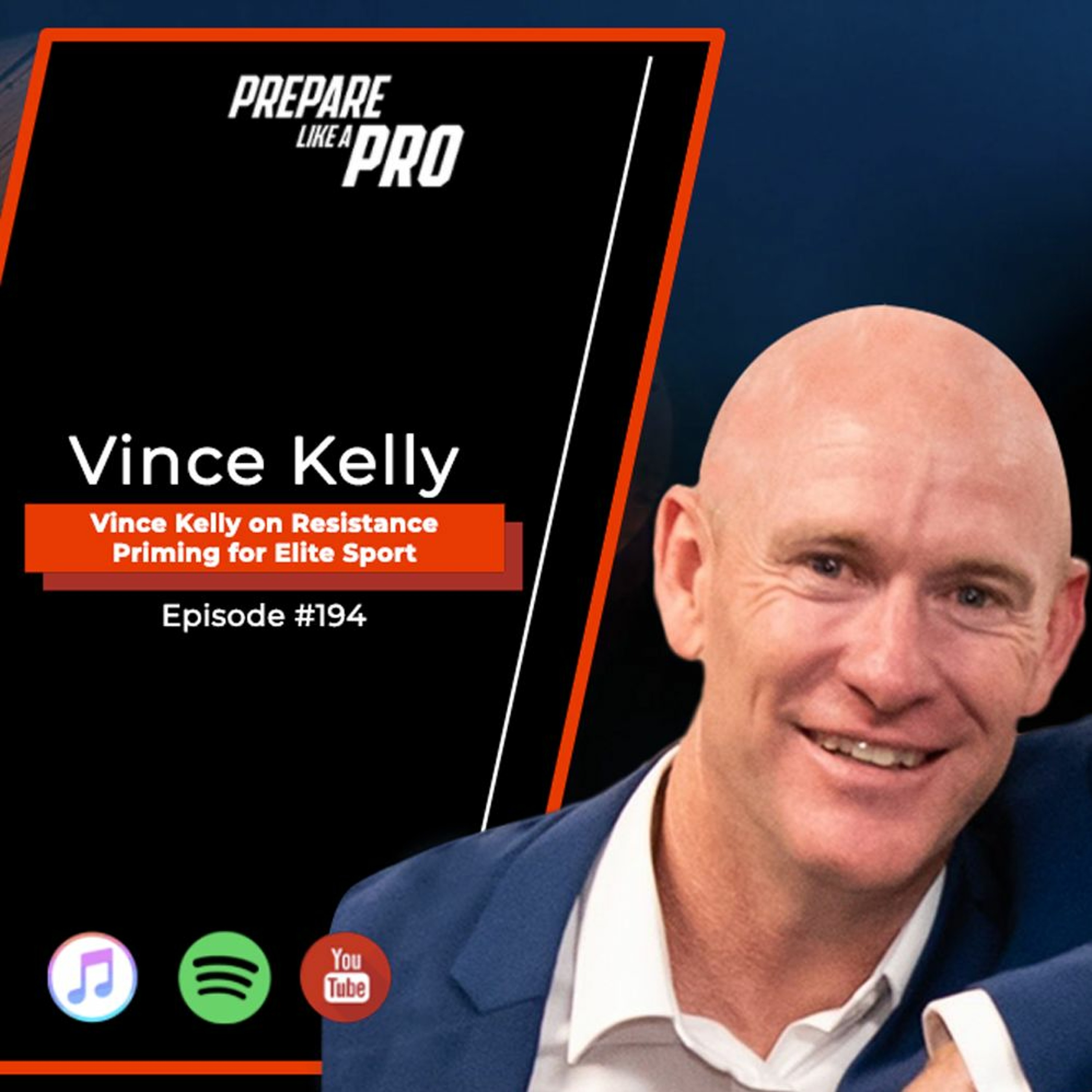 #194 - Vince Kelly, Associate Professor of Sports Science, Strength, and Conditioning at QUT episode artwork