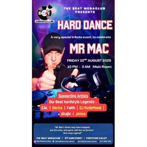 Mr Mac Tribute - Live @The Beat Brisbane 22.08.25
