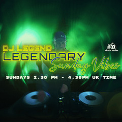 DJ Legend LIVE on DNBRADIO - Legendary Sunday Vibes