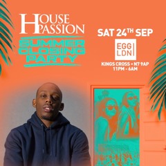 Jerome Six LIVE SET #HousePassion 24/09/22 @ Egg