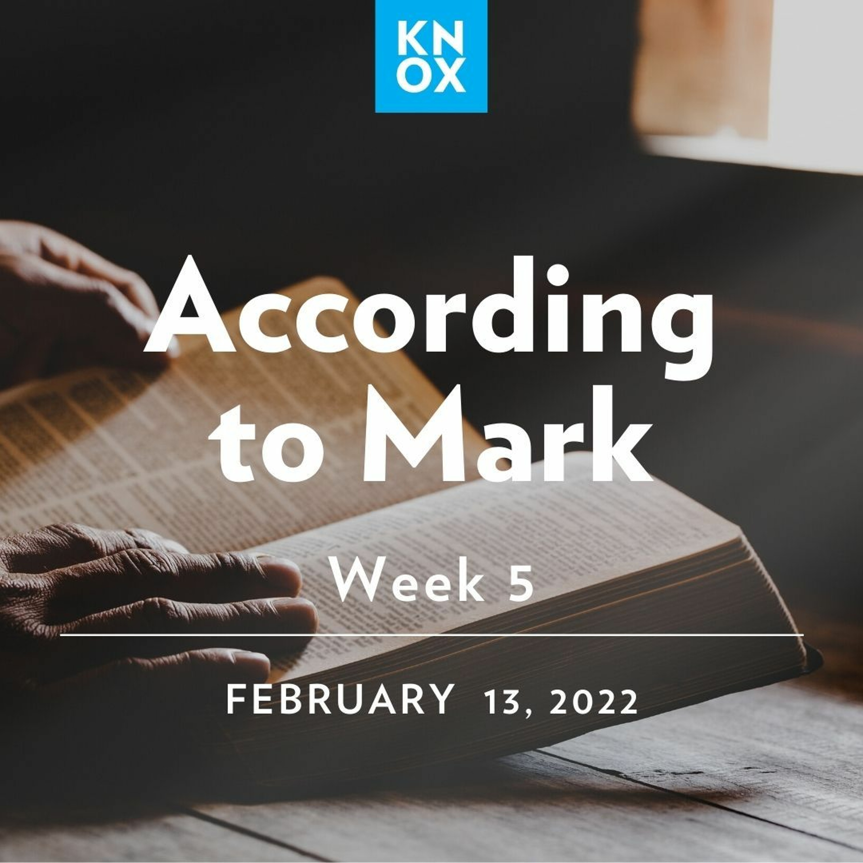 February 13, 2022 | Mark 5: 21-43 | According to Mark: Week 5
