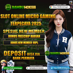 BAMBUHOKI88: Situs Slot Online Micro Gaming Deposit Via BANK PERMATA