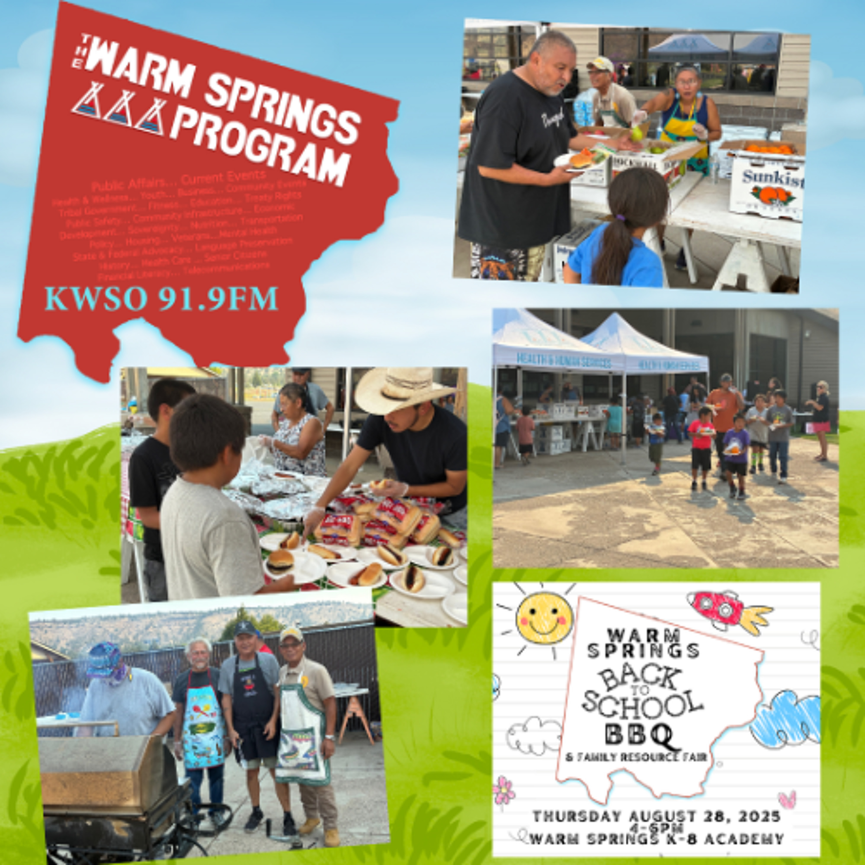 2025 Back to School BBQ Resource Fair - KWSO Warm Springs Program Podcast episode artwork