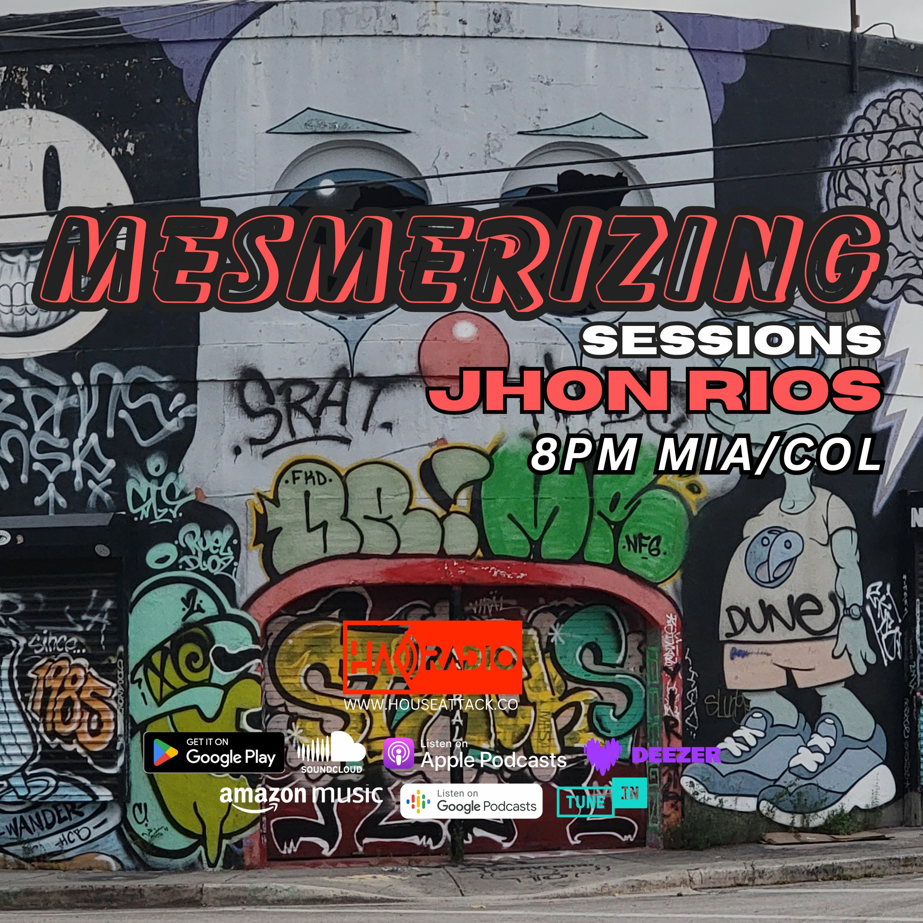 J̸H̸O̸N̸ ̸R̸I̸O̸S̸ - Mesmerizing Sessions 19th episode artwork