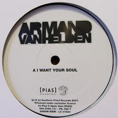 Armand Van Helden I Want Your Soul Custer Short Drop