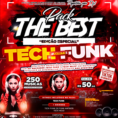 PRÉVIA - PACK THE BEST - ESPECIAL TECH FUNK VOL.5