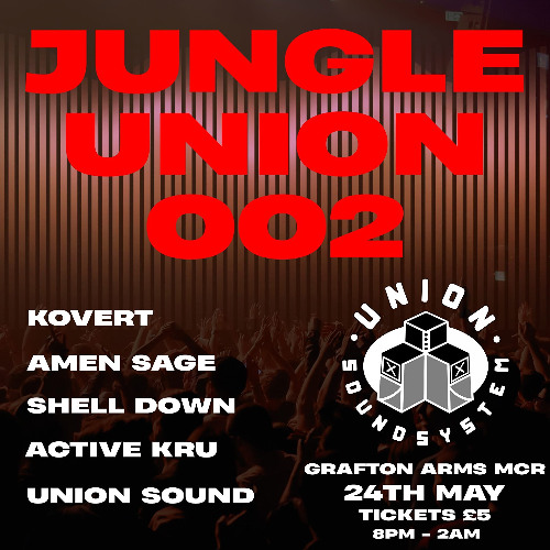 Active kru - jungle union Promo mix (union sound system) Getting Active In the jungle pt.3