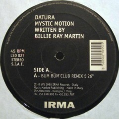Datura Ft Billie Ray Martin - Mystic Motion (Speed Garage Mix)