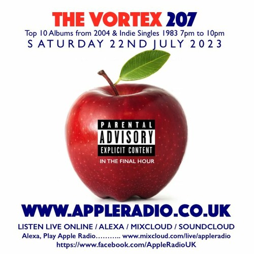 Stream The Vortex 207 22/07/23 (Complete) (Listener Discretion Advised) by  Pete Seaton | Listen online for free on SoundCloud