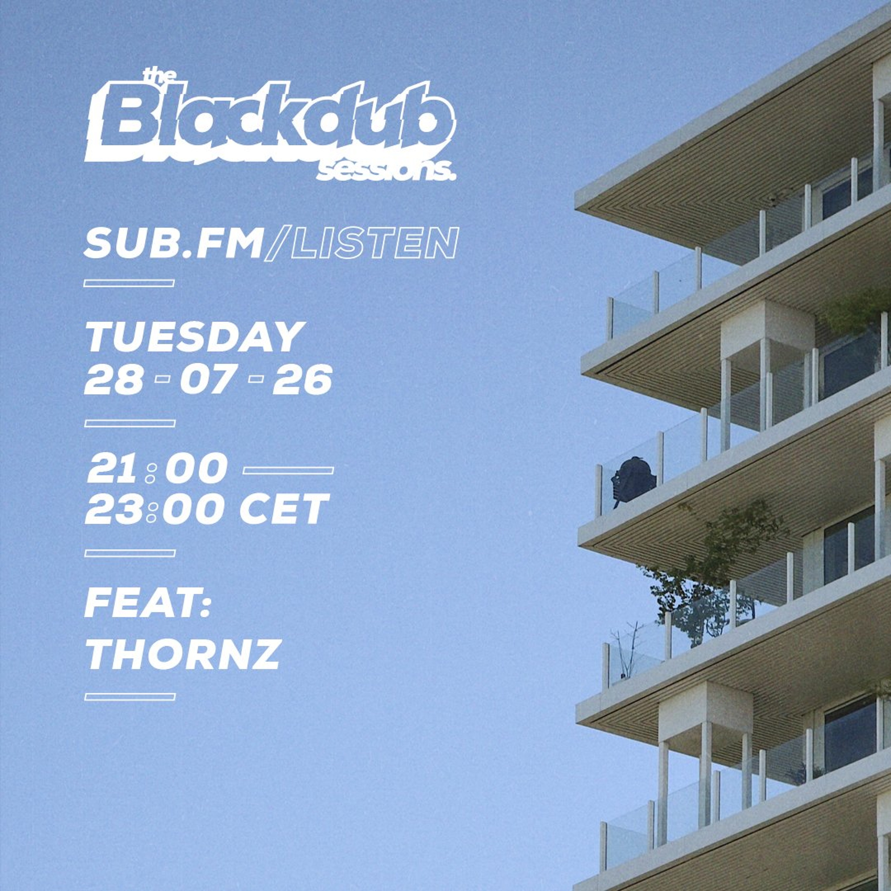 Arkah The Blackdub Sessions feat Thornz - 28 Jul 2026