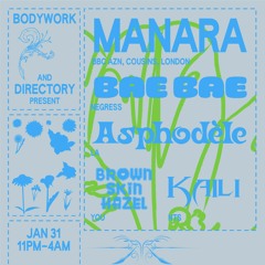 LIVE @ BODYWORK x DIRECTORY (1/31/20)