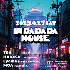 "UNKNOWN DISCO MAN MIX" 250927 INDADADAHOUSE at knock