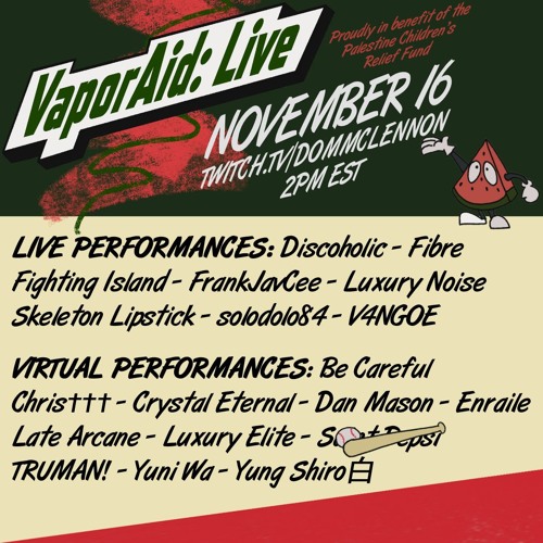 Vaporaid: Live Event Livestream (wave/witch house DJ set)