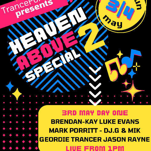 DJG & MIK! @ Heaven Above Special [Tranceformerz] 03.05.2025