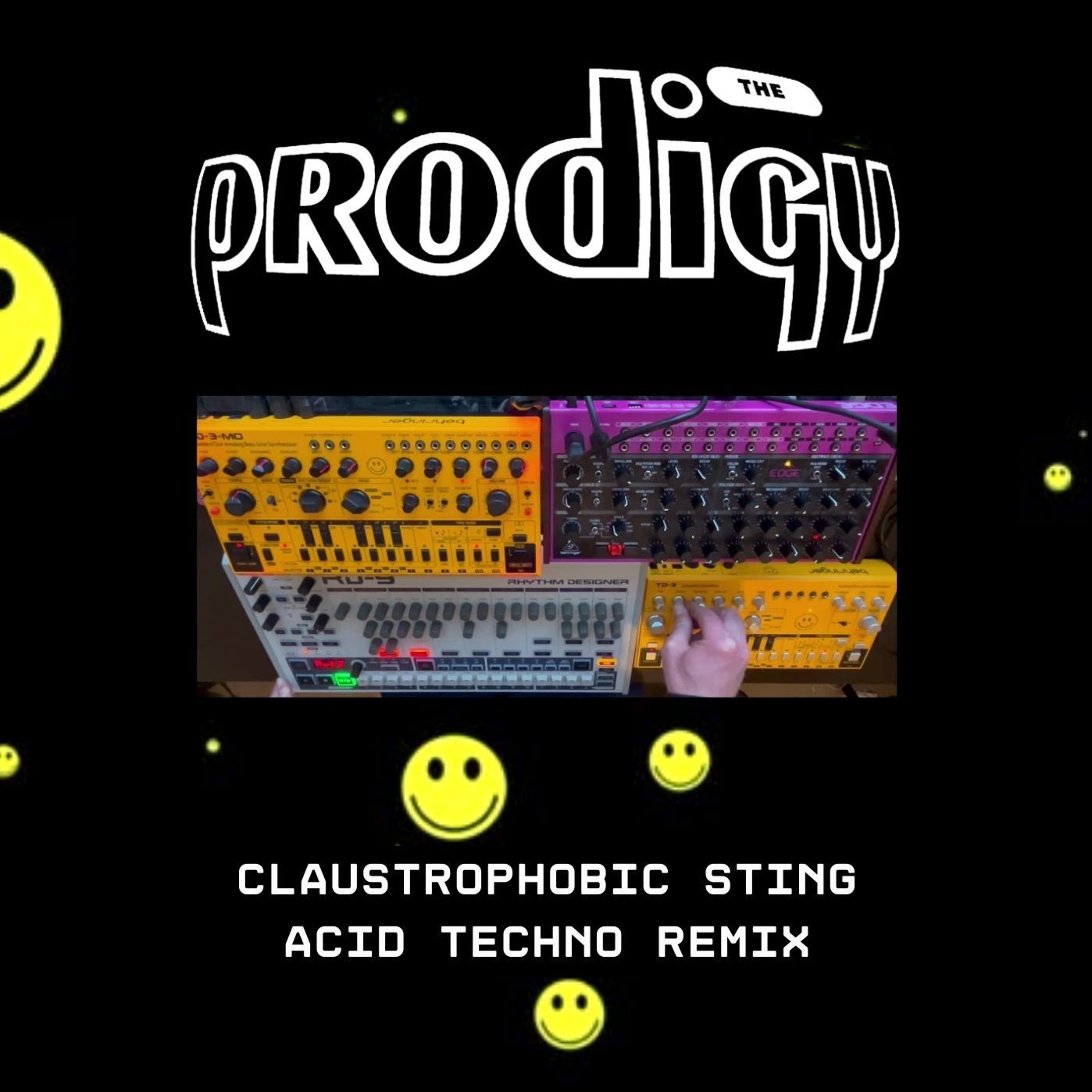 THE PRODIGY - Claustrophobic Sting - Live Acid Techno Remix (Vid in description)