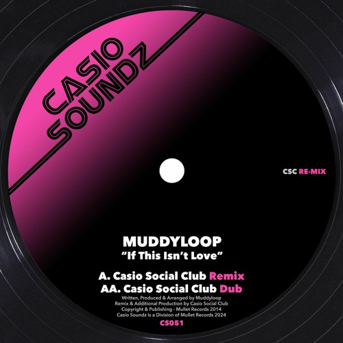 Muddyloop - If This Isn't Love (Casio Social Club Remix) (Preview)