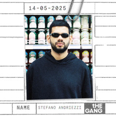 Stefano Andriezzi - tHE GANG RADIO 02