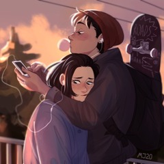 u love u ~ blackbear ft. Tate McRae ( slowed + reverb)