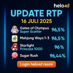 Helo4d Rtp 16 Juli 2025