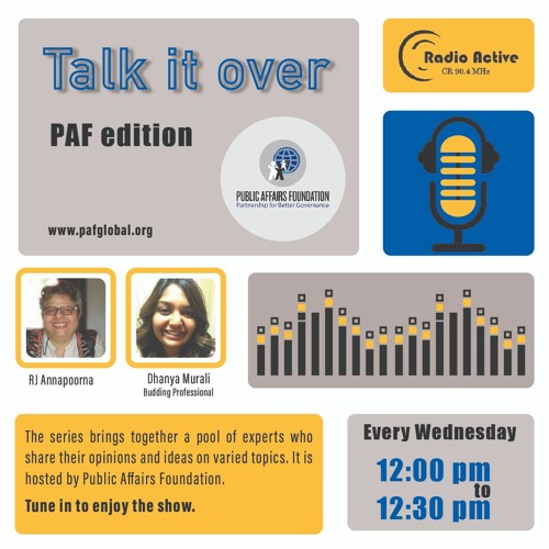 Talk It Over Ep 19 With Dhanya By Dr.Annapoorna Ravichander