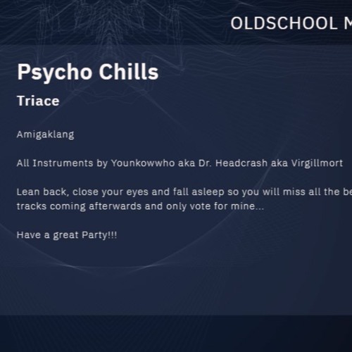 Psycho Chills (AmigaKlang, 22kb Exe-Music)