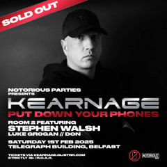Stephen Walsh Live Kearnage @Belfast Telegraph Building 01/02/25